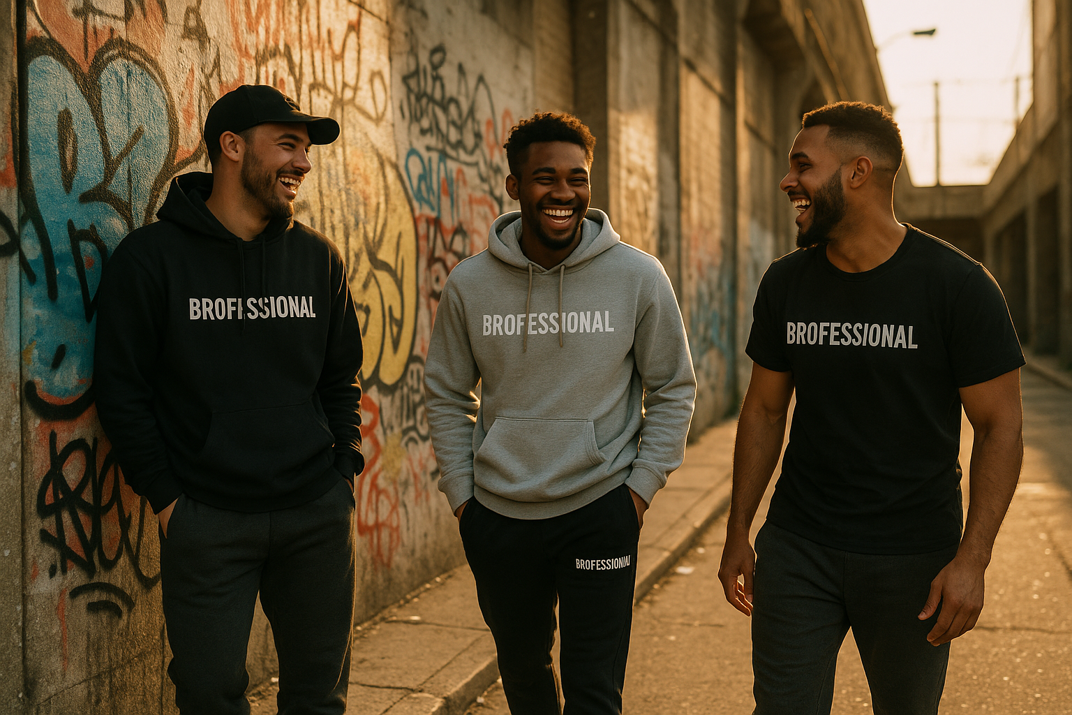 Streetwear, die mit dir geht